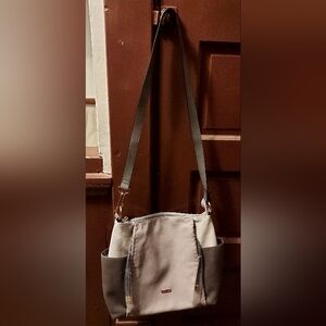 Rosetti Light grey Color block purse-NWOT